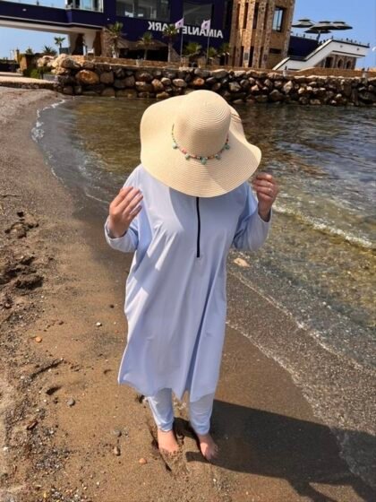 BURKINI SOFIA BLEU CIEL